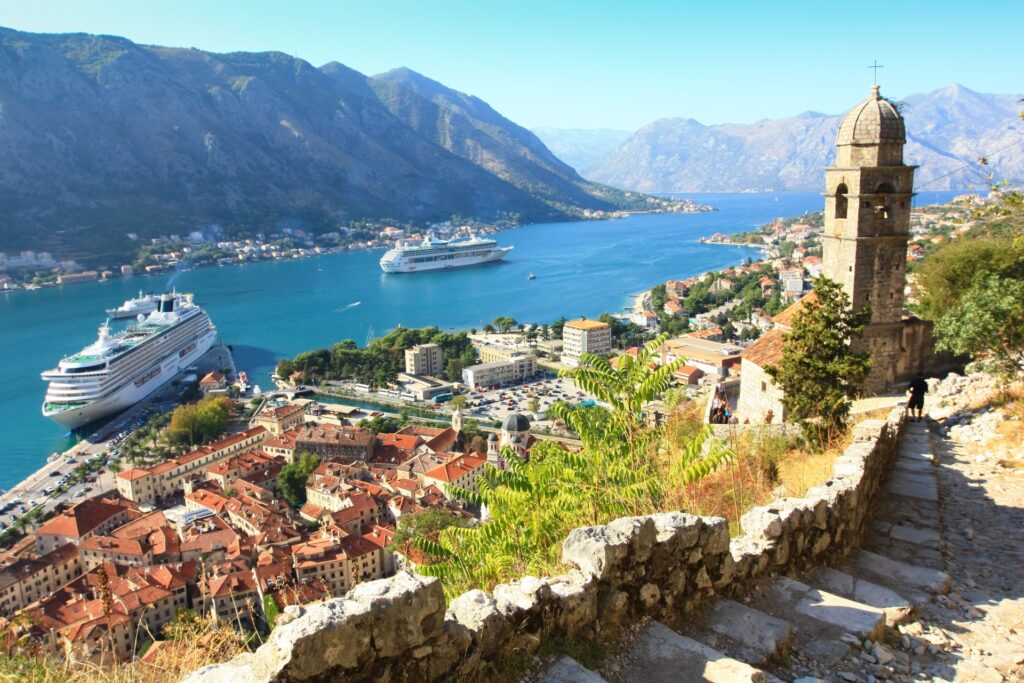 Kotor Fortress town